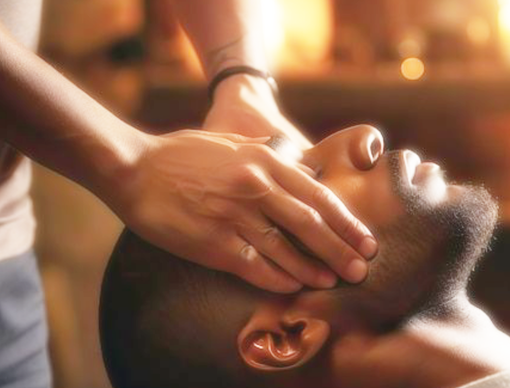 HEAD AND FACE MASSAGE